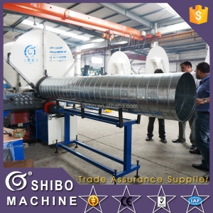 Aluminum spiral duct machine SBJX-2000A